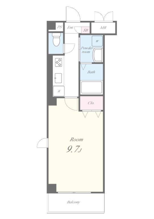 プリムベール北赤羽 間取り図