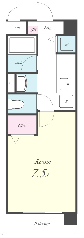 マ・ピエース 間取り図