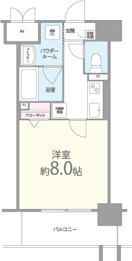 レガシー・銀河 間取り図