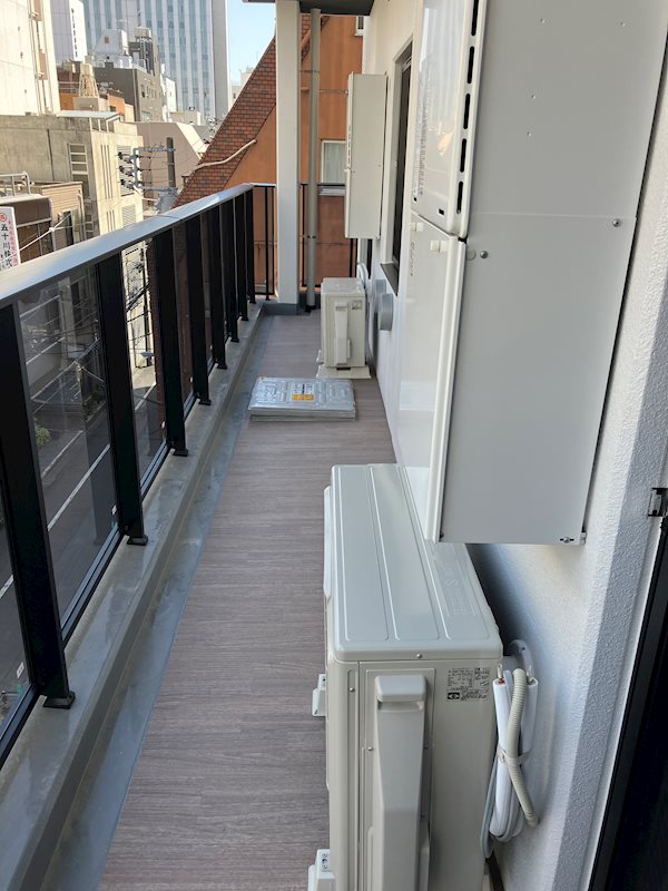 グランデュール秋葉原 ベランダ