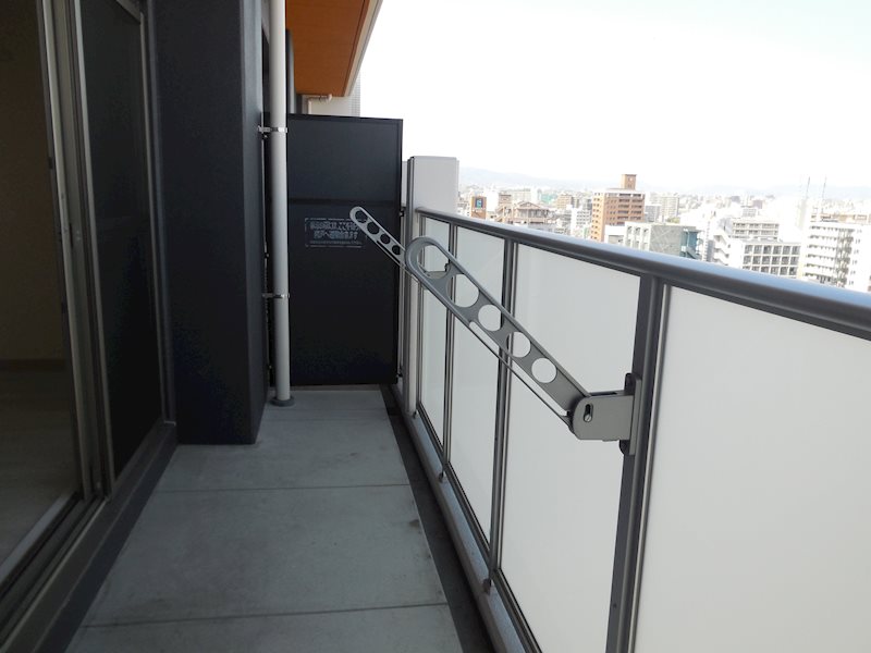 プログレッセ新大阪 ベランダ