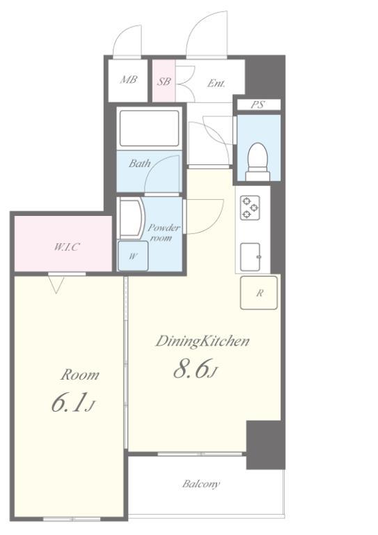 ヒューゲル本郷 間取り図