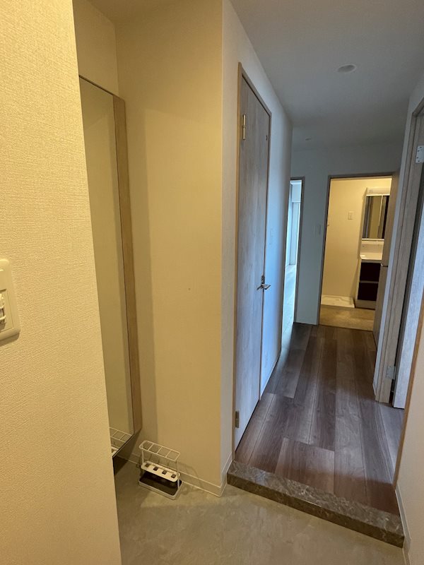 GARDEN COURT A 西高島平 玄関