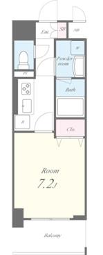 アグレアーブル エモア 間取り図