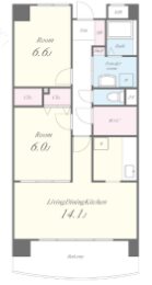 パールパレス 間取り図