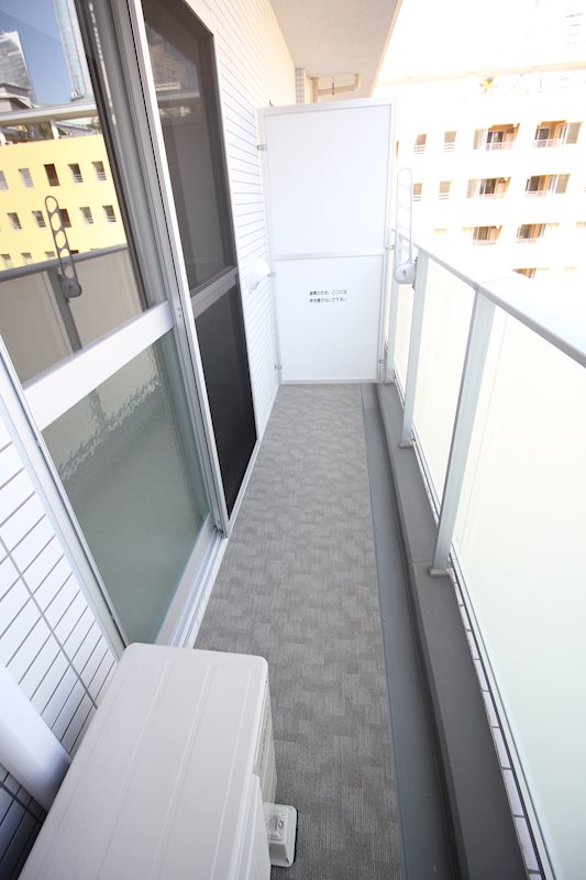 コンパル汐留 ベランダ