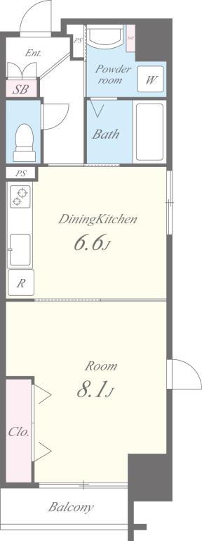 ラ･グラシューズ 間取り図