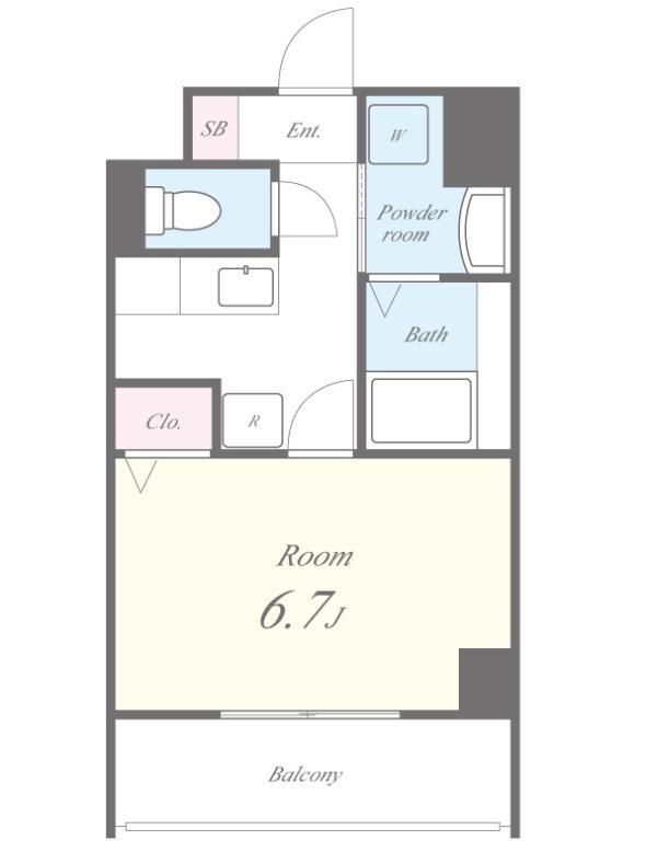アラモ･1 間取り図