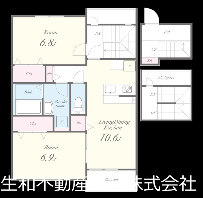 ファミール　サヤノ 間取り図