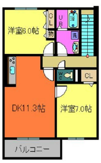 グランド秋桜 間取り図