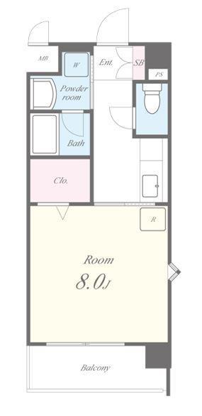 メゾンルミエール 間取り図