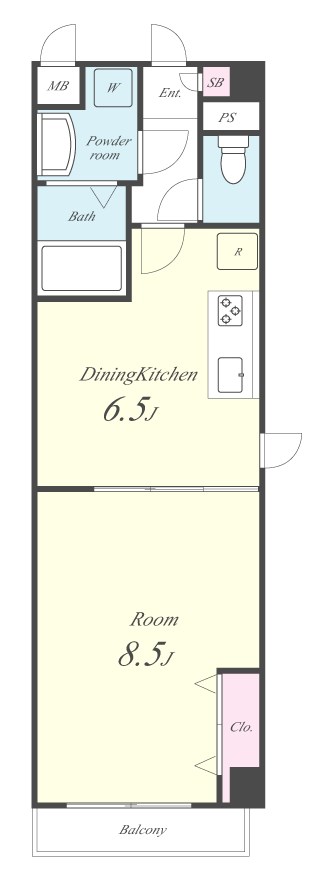 ピーノ・トロンコ 間取り図