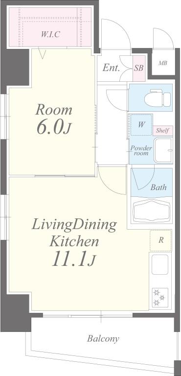 ロイヤルプレイス西荻窪 間取り図