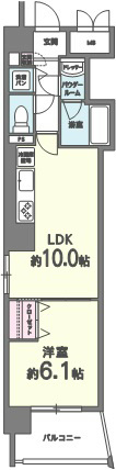 ル ヴェール新大阪 間取り図