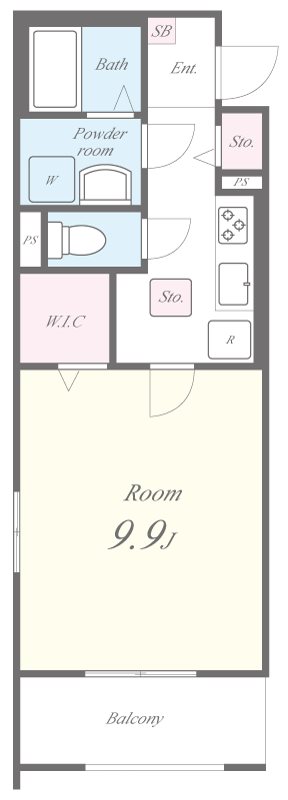 朝日住宅 間取り図