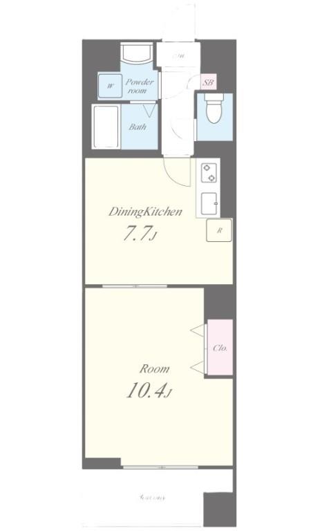 ラヴィン 間取り図