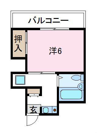 シャルルフジ吉田 間取り図