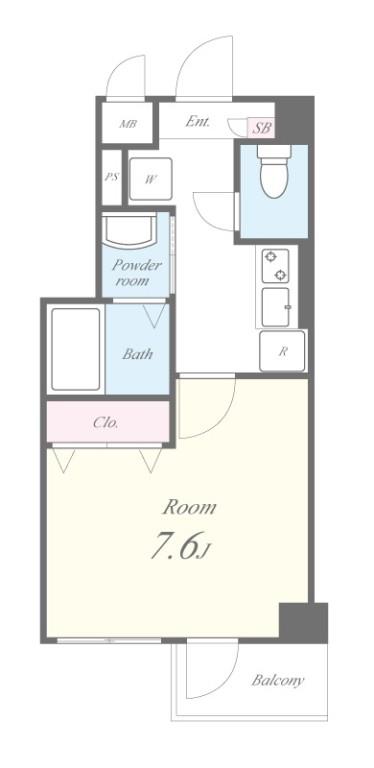 クアトロN 間取り図