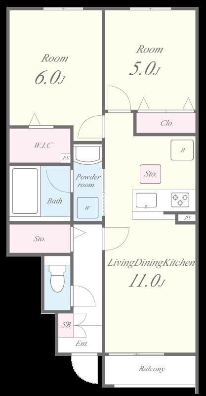 ガーデンホーム青葉丘 間取り図