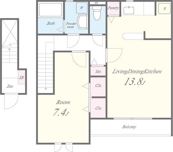 コート ヲイ 間取り図