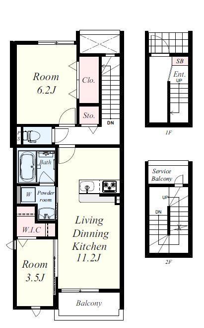 RF-Village 間取り図