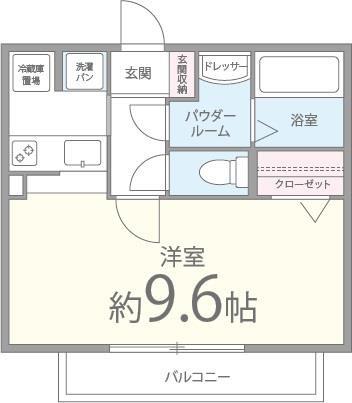エストゥディオ７３ 間取り図