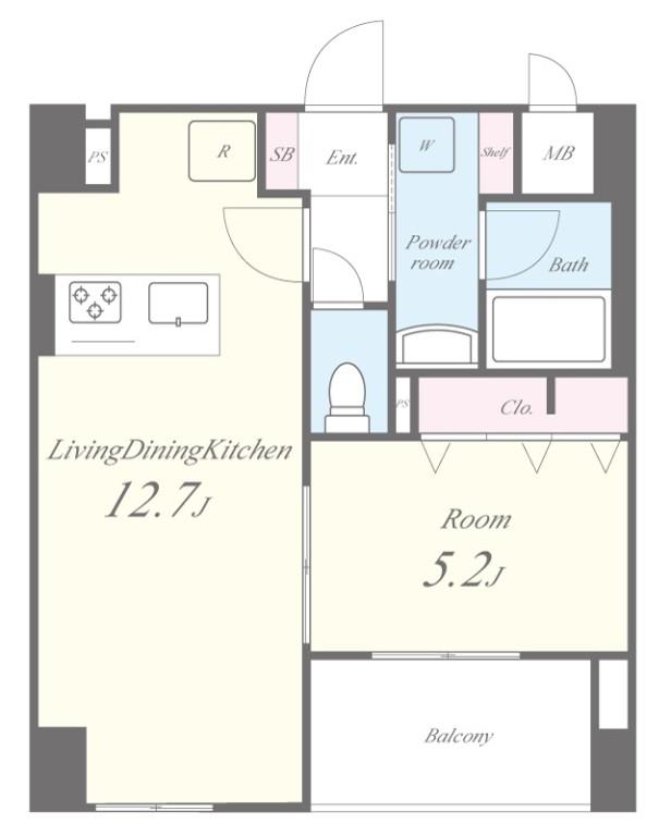GRACE KR ASAKUSA 間取り図