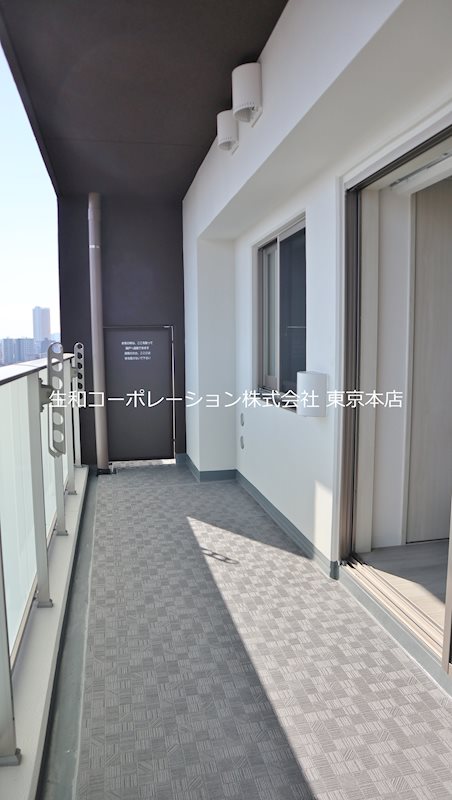 グランレーヴ東尾久 ベランダ