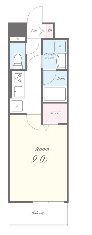 Maison de Grand Marais 間取り図