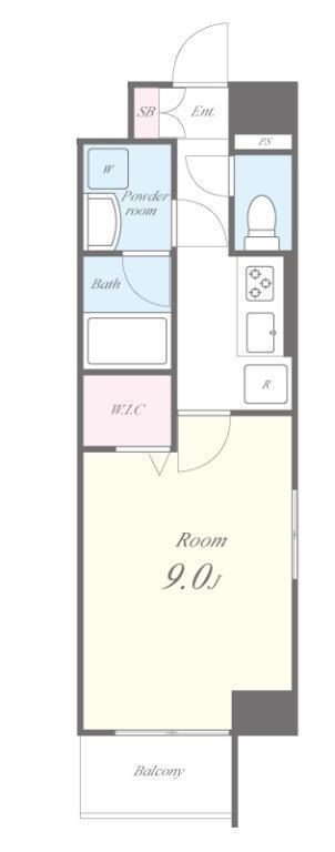 Maison de Grand Marais 間取り図