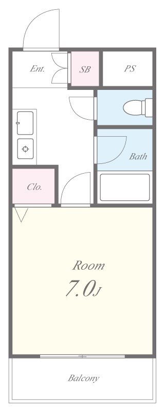 コーポラス光進 間取り図