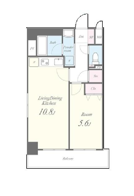 シャルマンドミール(江東区) 間取り図