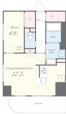 アヴェニーユ参番館 間取り図