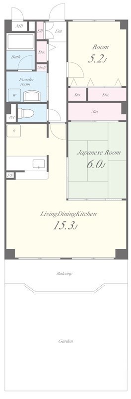 シュテレ７０ 間取り図