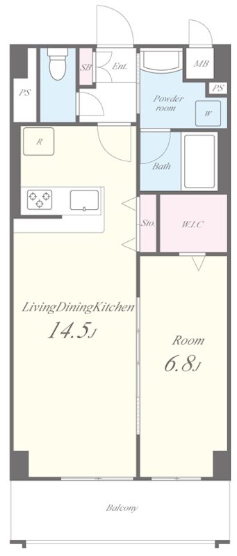 Le FLEUR OMIYA 間取り図