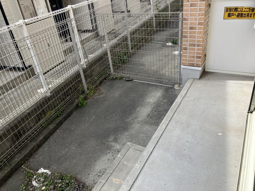 クローバー ベランダ