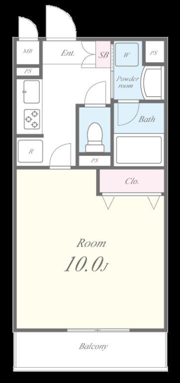 コンフォート 間取り図