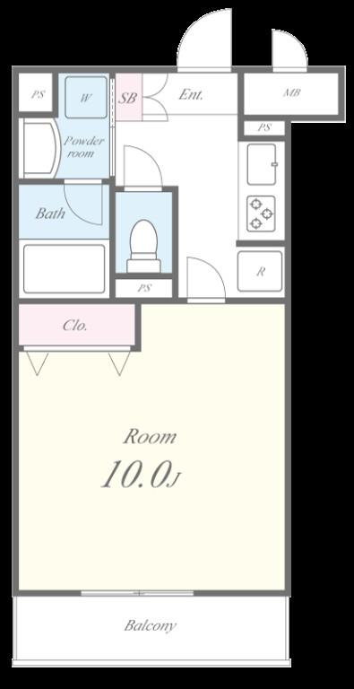コンフォート 間取り図