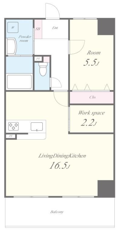 アヴェニーユ参番館 間取り図