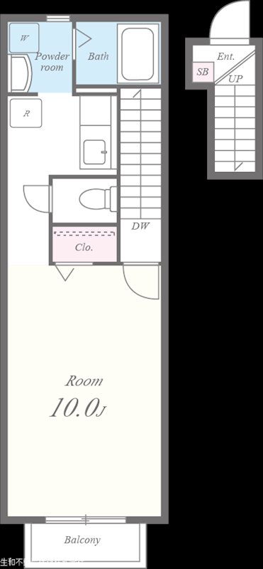 ルミエール 朝倉 間取り図