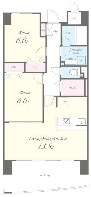 イーストイン 間取り図