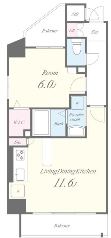 メゾン ド ソレイユ 間取り図