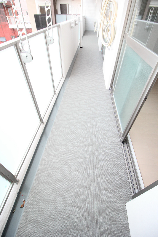 クレシェンテ月島 ベランダ