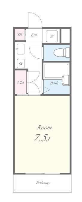 ソフィア 間取り図