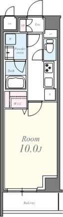 ラディエ プラージュ 間取り図