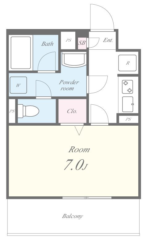 MTZ-Ⅱ 間取り図