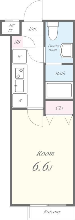 FLレジデンス菁英公館 間取り図