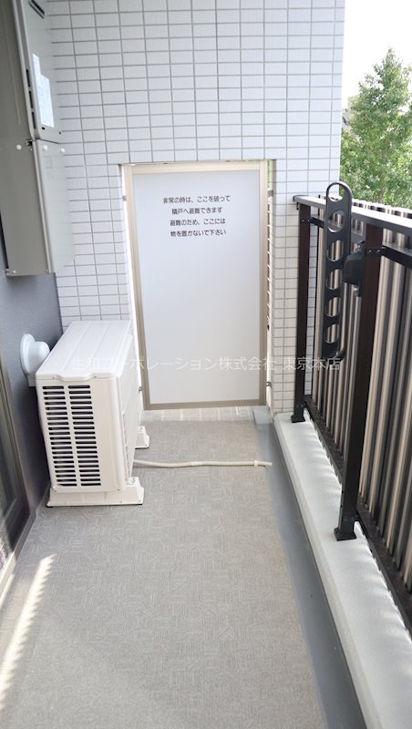 ボナール白山 ベランダ