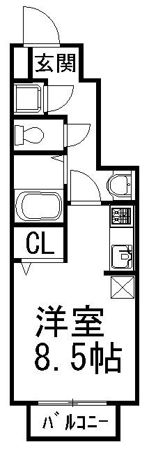 ヴィラージュ志伊 間取り図
