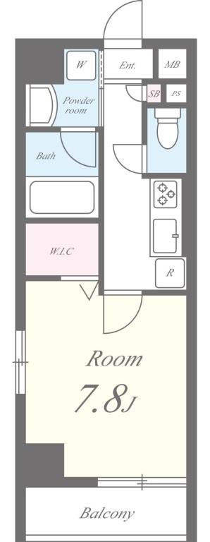 ホルツ浜田山 間取り図